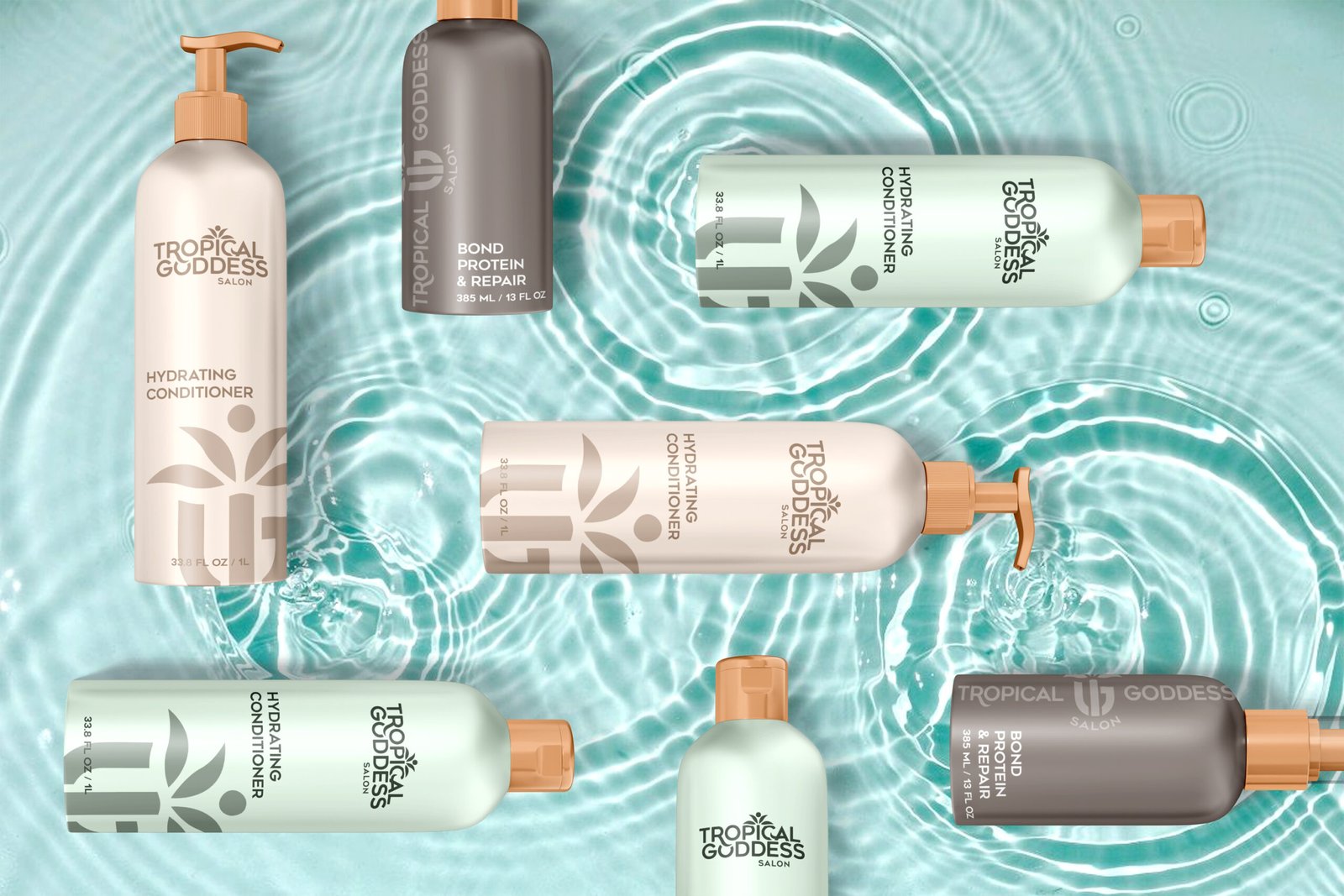 TF Shampoo bottles TF Shampoo bottles