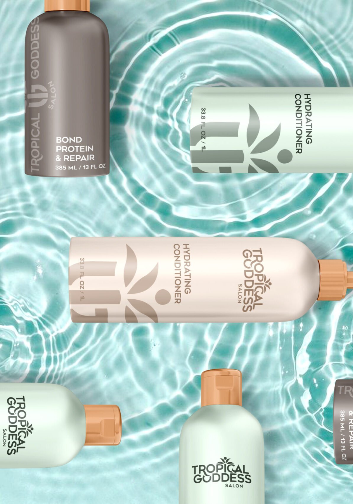 TF Shampoo bottles TF Shampoo bottles